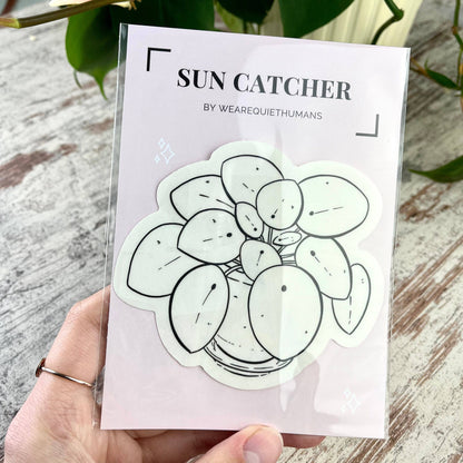 Suncatcher Sticker - plantyintroverts